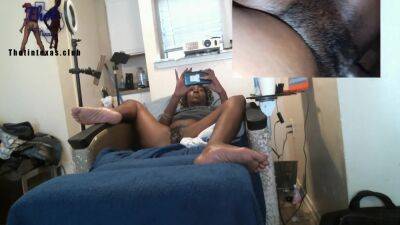 Thot In Texas - Ms Ebony Plump Wide Open Legs - hclips