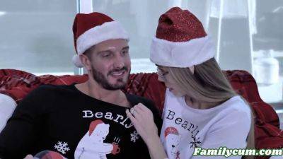 Ariana Marie - Marie - Ariana Marie gets her tiny tits groped & banged by stepbro's fake Santa - sexu.com