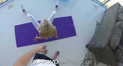 Kayla Kayden - Kayla - Kayla Kayden flaunts her tight holes in a hot yoga class - POVD porn - sexu.com