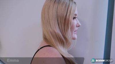 Big-Bust Blonde Gets Her Thick Ass Slapped And Her Tight Pussy Fucked Hard. - hotmovs.com