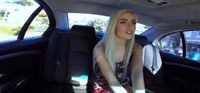 Naomi Woods - Naomi Woods picked up by her driver, and seduces him into hour long passionate fucking from European stud Jerry Kovacs! - inxxx.com